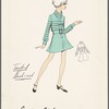 Dress with tucked shirtwaist