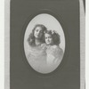 Childhood portrait of Lillian and Dorothy Gish
