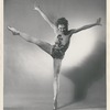 Studio photo of Yvonne Mounsey as "The Queen" in Jerome Robbins' The Cage