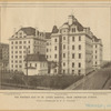 The western side of St. Luke's Hospital, from Amsterdam Avenue