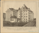 The western side of St. Luke's Hospital, from Amsterdam Avenue