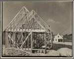 House construction. Arthurdale project. Reedsville, West Virginia
