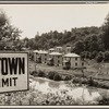 Mining company houses along river. Masontown, West Virginia