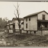 Scott's Run mining camps near Morgantown, West Virginia. Company houses along run