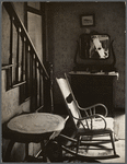 Interior of unemployed man's house. Morgantown, West Virginia