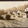 Company houses along railroad tracks. Scott's Run near Morgantown, West Virginia. Osage, West Virginia