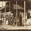 Sidewalk scene in Selma, Alabama