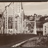 Bridge and houses in [Phillipsburg, New Jersey; seen from] Easton, Pennsylvania