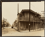 Felicity and Orange Streets. View down Orange Street. New Orleans, Louisiana