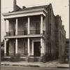 Greek Revival house at 1417 Annunciation Street. New Orleans, Louisiana