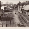 View of railroad station. Edwards, Mississippi