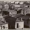 Negro houses. South end of town. Vicksburg, Mississippi