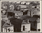 Negro houses. South end of town. Vicksburg, Mississippi