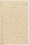 Letter, Paris to Giuditta Pasta, Como
