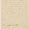 Letter, Paris to Giuditta Pasta, Como