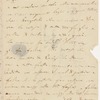 Letter, Paris to Giuditta Pasta, Como