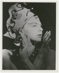 Head shot of Yvonne Mounsey as the Siren in "Prodigal Son".
