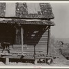 Detail of Negro house. Tupelo, Mississippi