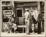 Vicksburg Negroes and shop front. Mississippi