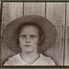 Lucille Burroughs, daughter of a cotton sharecropper. Hale County, Alabama