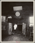 Cotton room, formerly prayer meeting room. Frank Tengle's farm. Hale County, Alabama