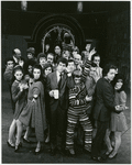 Tony Roberts and cast in the stage production Promises, Promises