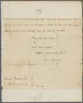Undated correspondence