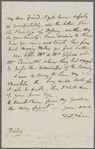 Undated correspondence