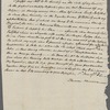 Undated correspondence