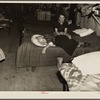 Flood refugees in canning factory used by the Red Cross as a relief station. Mayfield, Kentucky