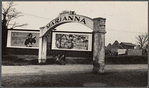 Entrance to Marianna, Arkansas, during the 1937 flood
