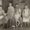 Sharecropper Bud Fields and his family at home. Hale County, Alabama