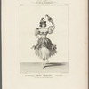 Melle. Noblet, rôle de Folie, dans Gustave III; ou Le bal masqué, Acc'ie r'le de musique