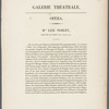 Melle. Noblet, rôle de Folie, dans Gustave III; ou Le bal masqué, Acc'ie r'le de musique