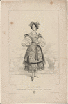 Melle. Noblet, caractère de la muette, ballet de La muette de Portici, Théâtre de l'Opéra