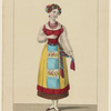 Costume de Melle. Noblet, rôle de Fenella, dans La muette de Portici, opéra, Académie royale de musique