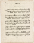 El zapateado, pas espagnol dansé par Mlle. Noblet et Mme. A. Dupout [sic] pour le piano par A. Thys
