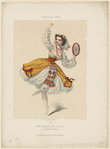 Melle Ferraris, rôle de Gazella dans l'Etoile de Messine. Théâtre de l'opéra