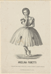 Angelina Fioretti, prima ballerina di rango francese nella stagione di carnovale e quadragesima 1861-62 nel Teatro Gallo S. Benedetto, Venezia