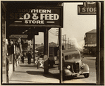 Waterfront in New Orleans. French market sidewalk scene. Louisiana