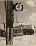 Highway corner. Reedsville, West Virginia