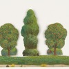 Woodland scenery cut-outs