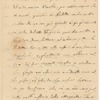 Letter, Naples, to Giuditta Pasta, Milan