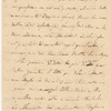 Letter, Naples, to Giuditta Pasta, Milan