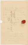 Letter, Naples, to Giuditta Pasta, Milan