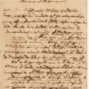 Letter [illegible], to Giuditta Pasta, Milan