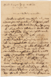 Letter [illegible], to Giuditta Pasta, Milan