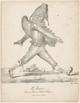 Mr. Mazurier dans le rôle de Polichinel vampire, Théâtre de la Porte St. Martin