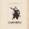 Costume de Mazilier, rôle de Don Cleophas, dans Le diable boiteux, ballet, Académie royale de musique