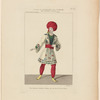 Costume de Mazilier, rôle d'Ismaïl, dans La révolte au sérail, ballet, Académie royale de musique